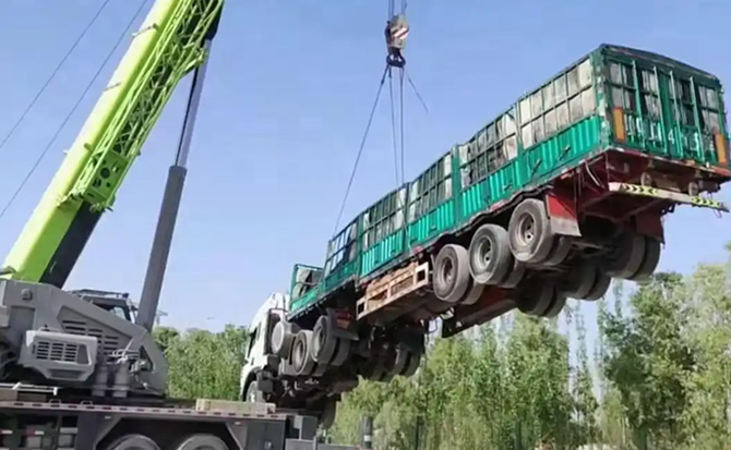 湟源道路脱困救援案例